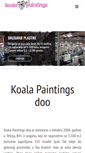 Mobile Screenshot of koala-paintings.com